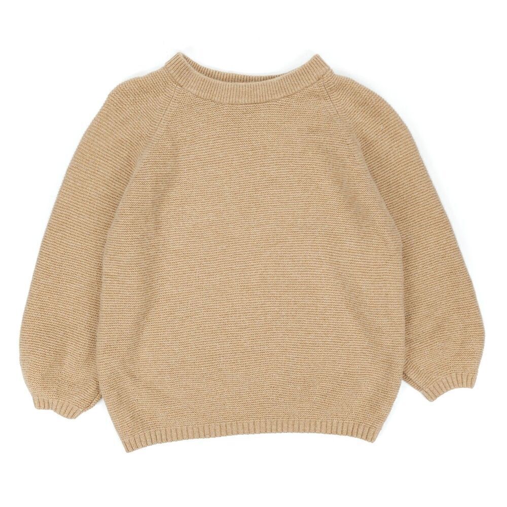 NEW The Reset Wool Cashmere Charming Crew Sweater Minimal Old Money Quiet Luxury